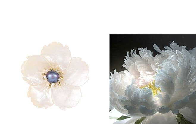 コサージュ 入学式 花の煌き 入学式の真珠花コサージュ