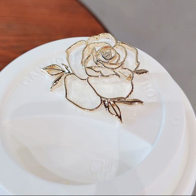 コサージュ 輝く薔薇のメモリアルコサージュ