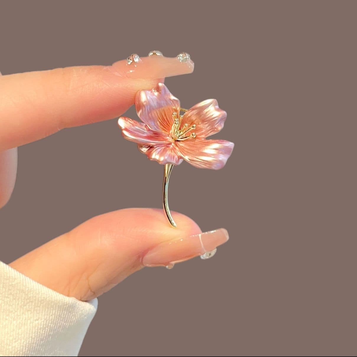 コサージュ 桜の輝き 花びらコサージュ