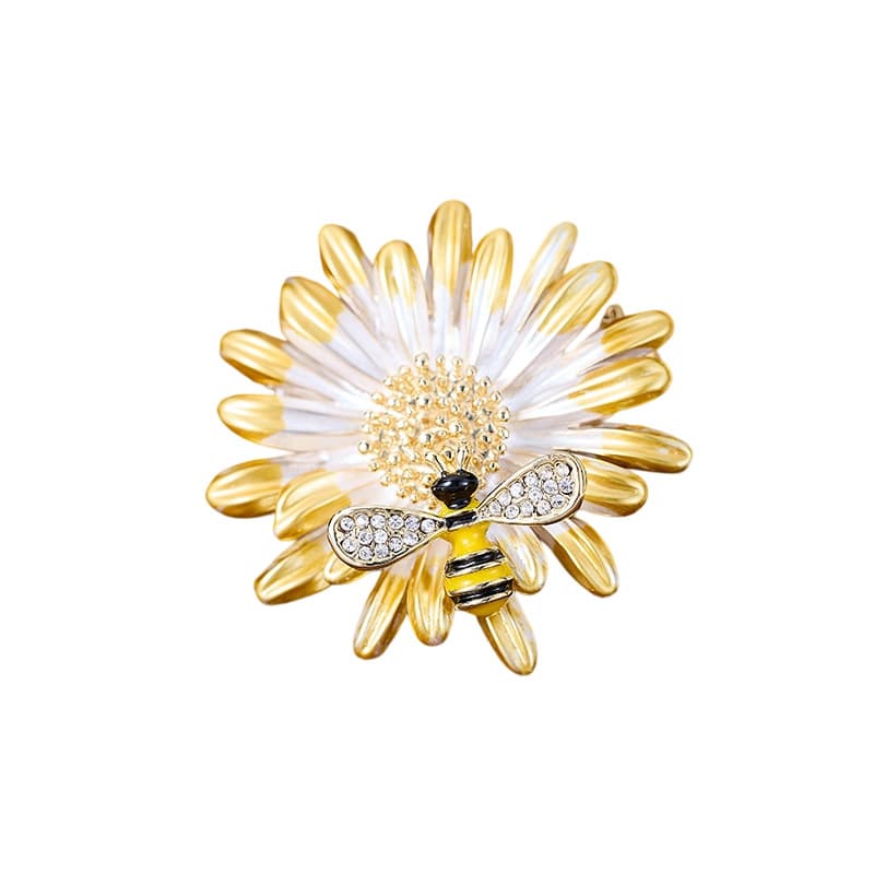 コサージュ 花園の蜜蜂 ジュエリーコサージュ