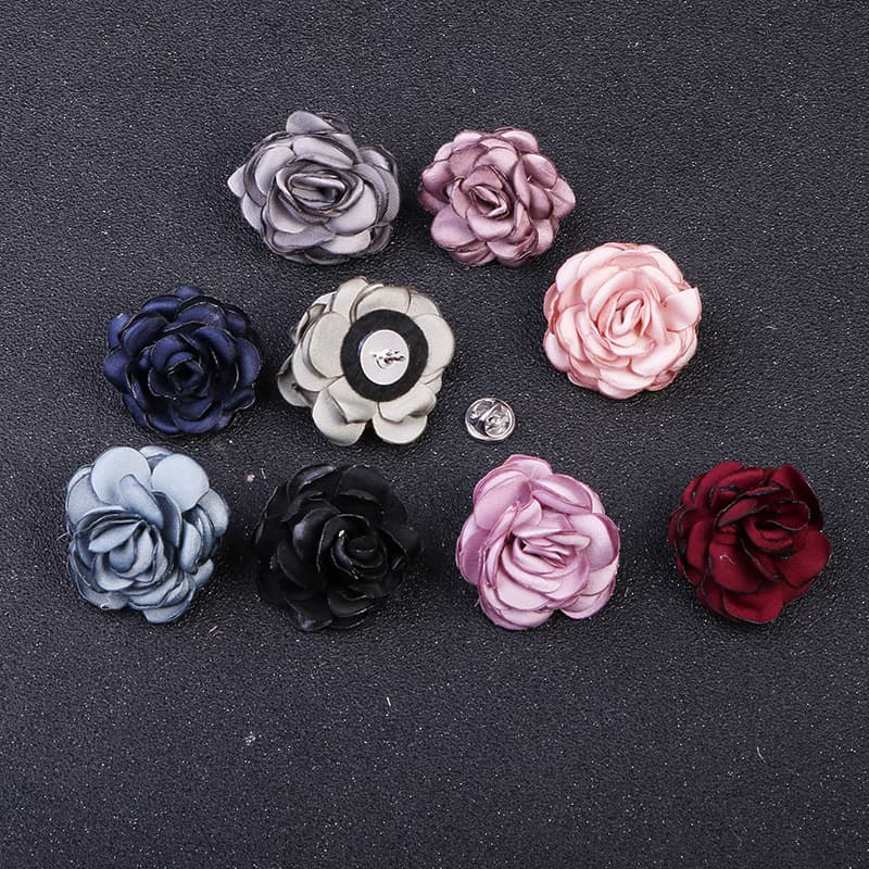 コサージュ 卒業式 優雅な薔薇のコサージュピン