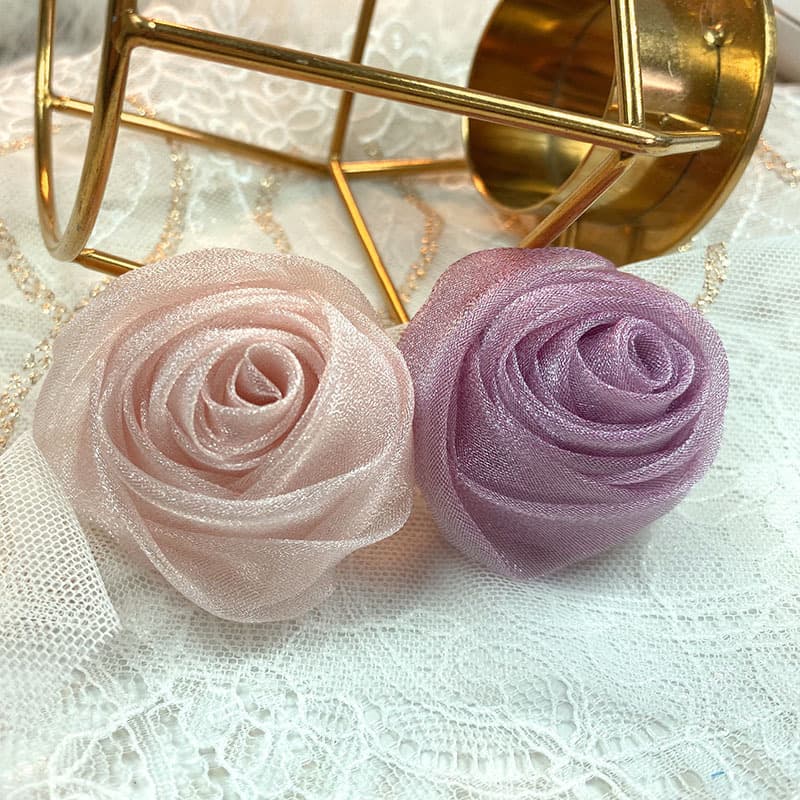 コサージュ 卒業式 上品な薔薇の光沢コサージュ