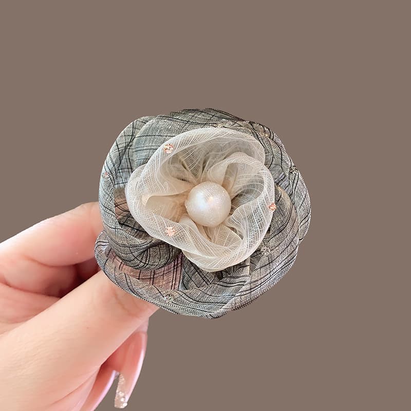 コサージュ 入学式 キラめき優美な薔薇のコサージュ