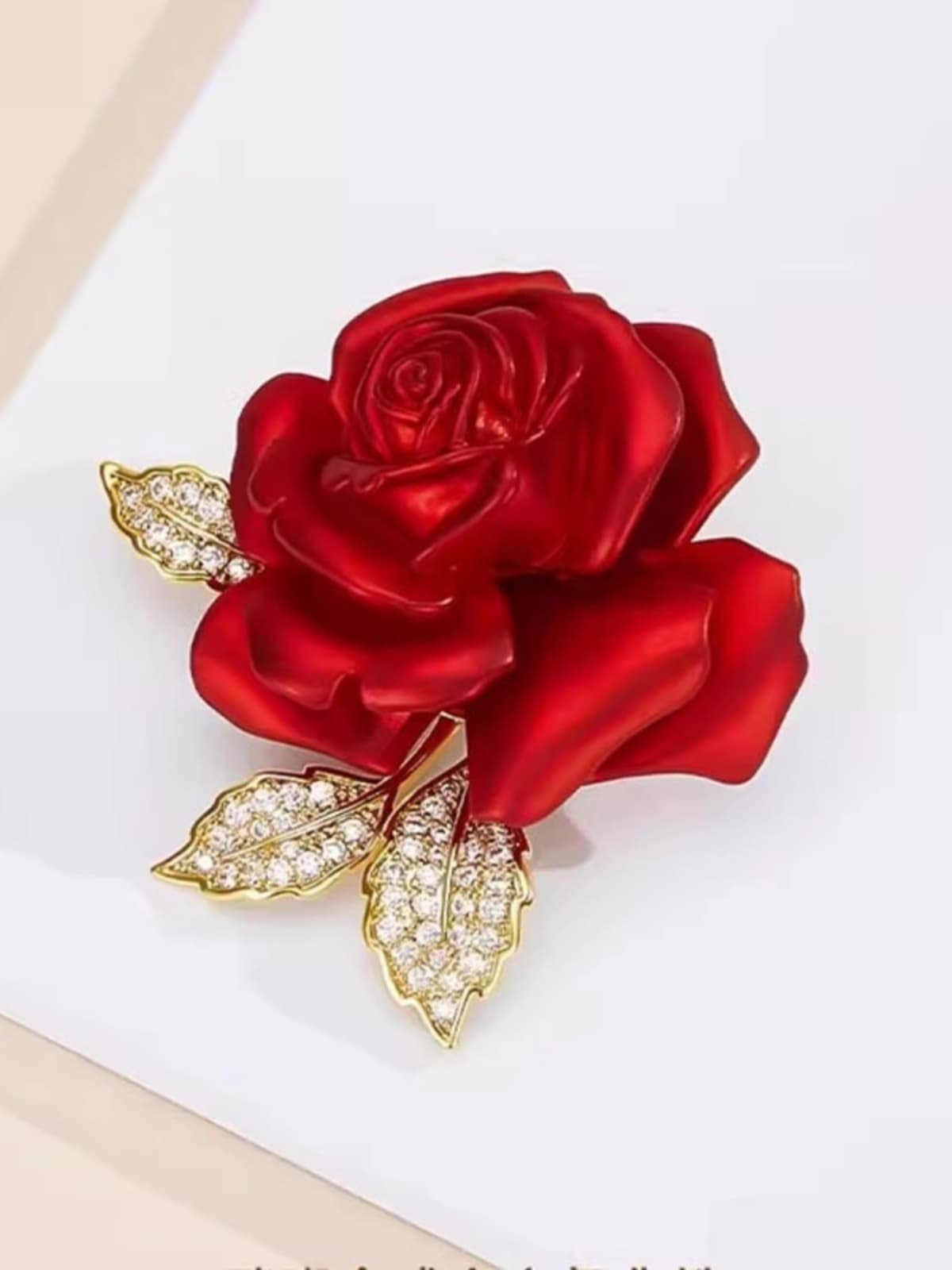 コサージュ 結婚式 華やか薔薇のきらめき胸元コサージュ