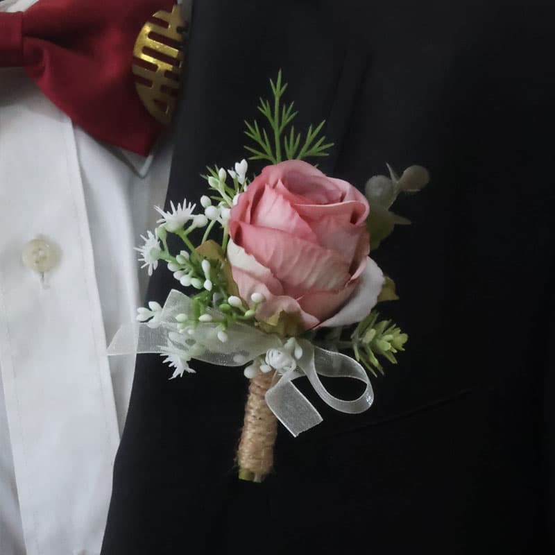 コサージュ 優美なバラの祝福コサージュ