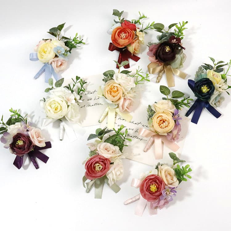 コサージュ 優美な花束コサージュ