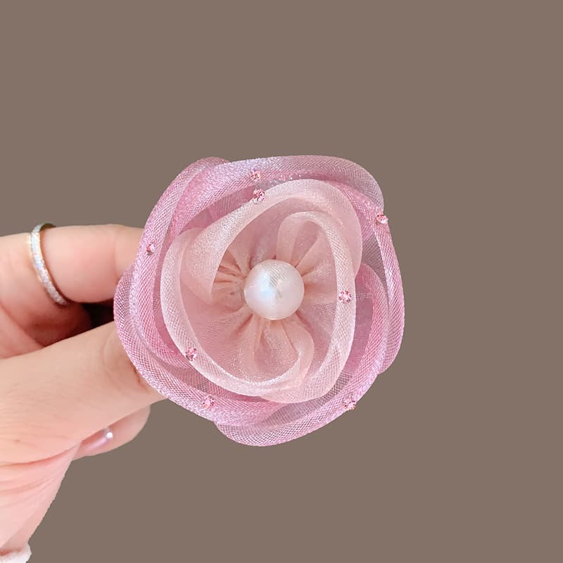 コサージュ 入学式 キラめき優美な薔薇のコサージュ