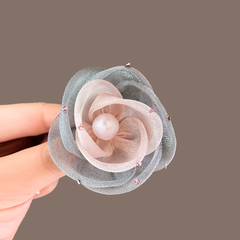 コサージュ 入学式 キラめき優美な薔薇のコサージュ